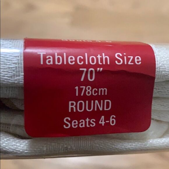 NWT LENOX HOLIDAY NOUVEAU TABLECLOTH SIZE … - Picture 6 of 7